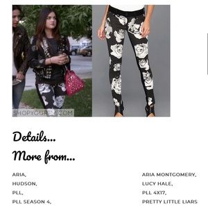 Rose pants ASO PRETTY LITTLE LIARS ARIA